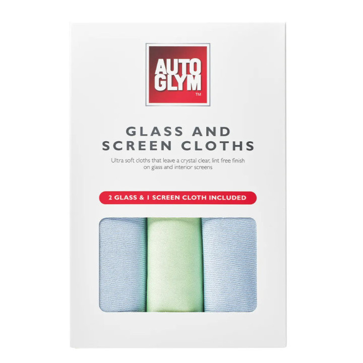 Autoglym Glass and Screen Cloths – üveg- és kijelzőtisztító kendők