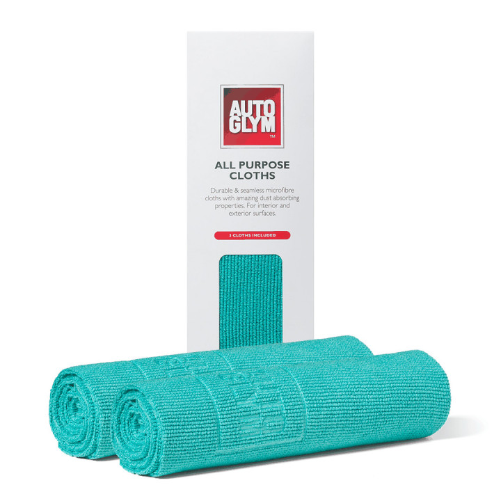 Autoglym All Purpose Cloth 3 db - Mikroszálas törlőkendők