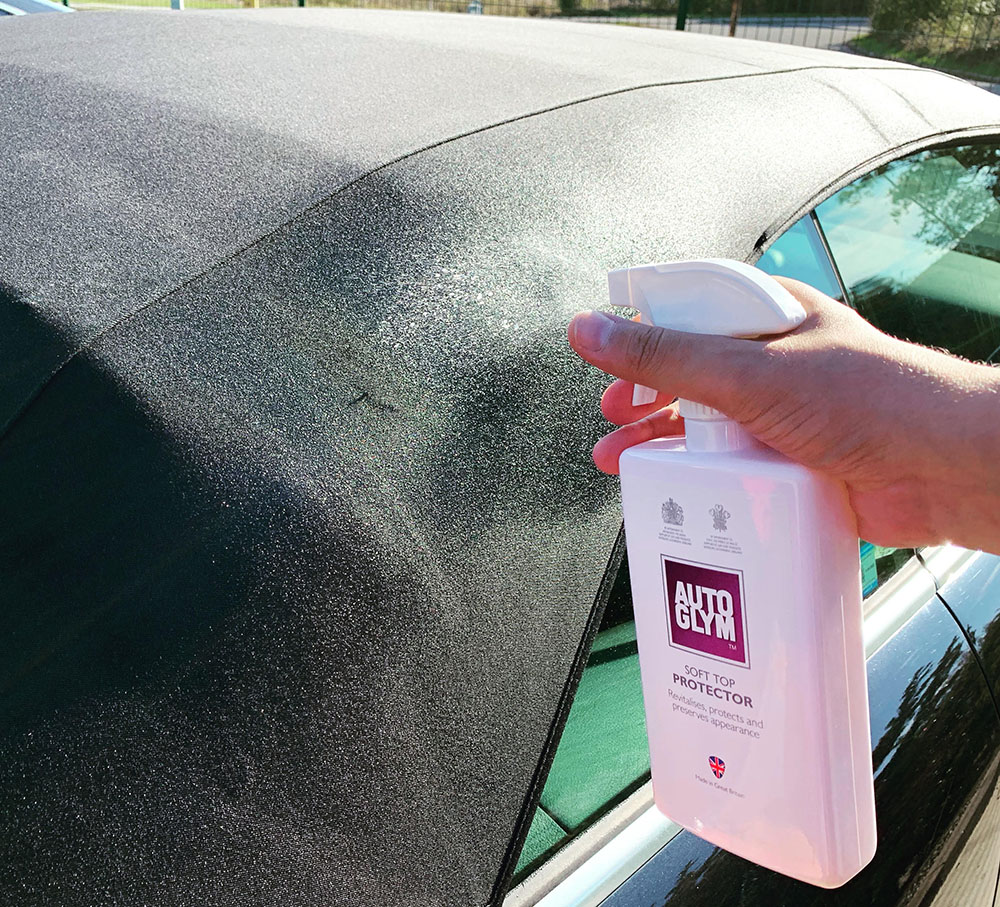 Autoglym-impregnácia strechy na kabriolete